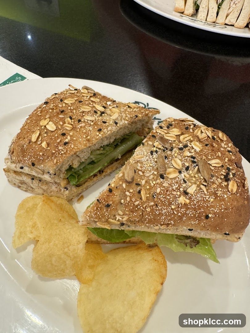 Sandwich and Chips