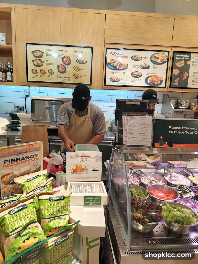 Sandwich Shop Counter