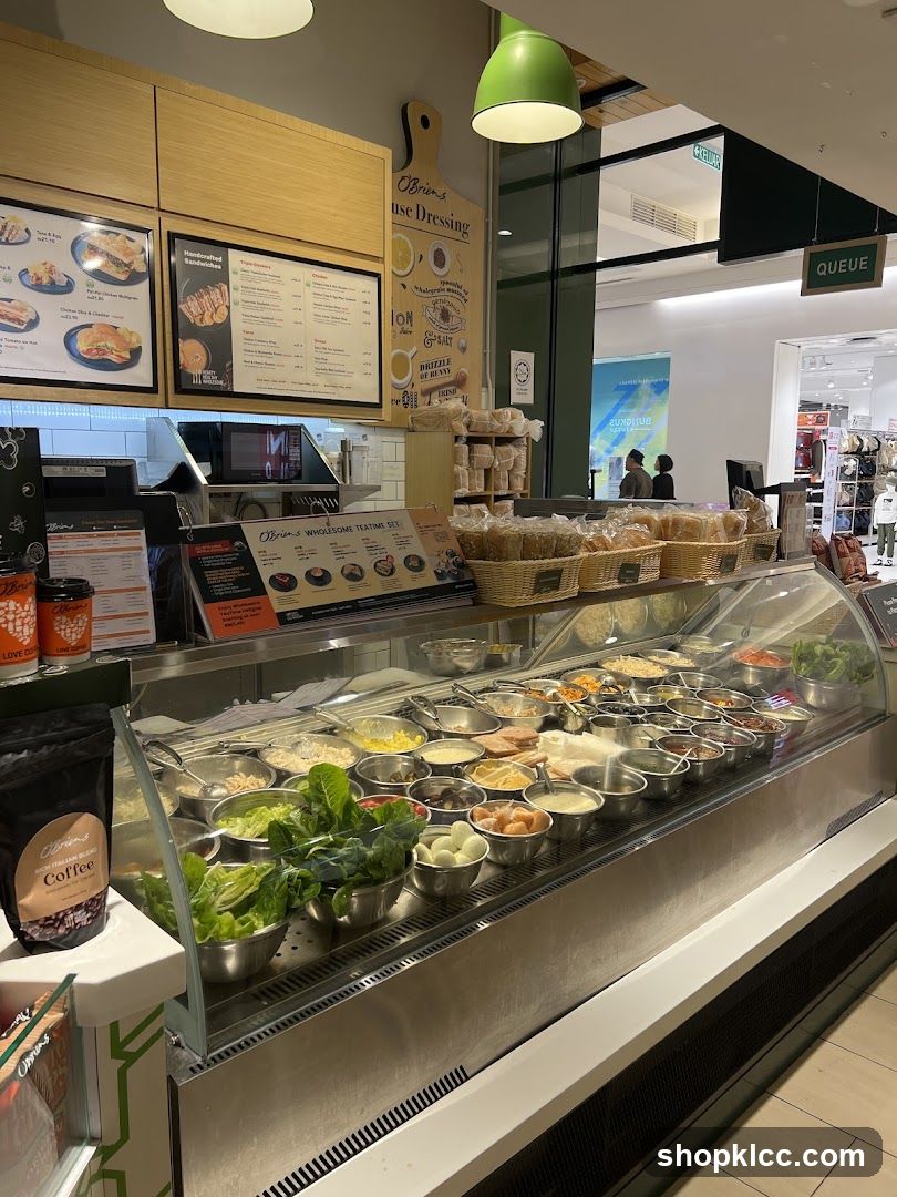 Salad Bar and Menu Display