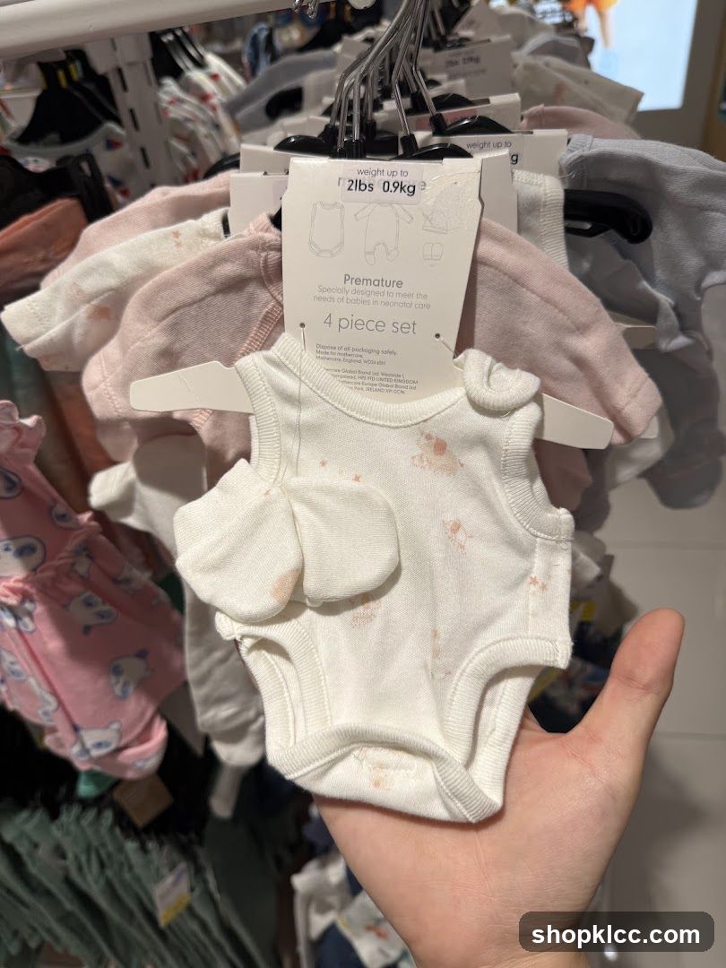 Baby Premature 4 Piece Set