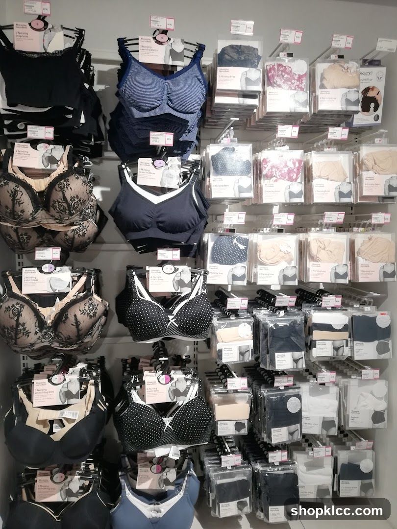 Maternity Bras Display