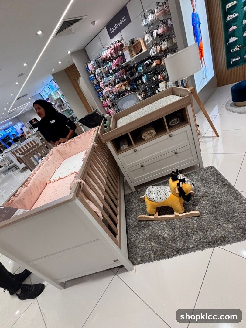 Baby Furniture and Footwear Display