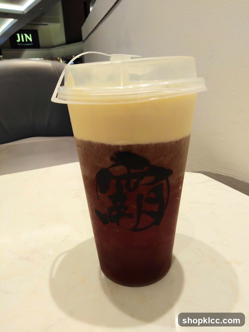 Beverage with Creamy Topping