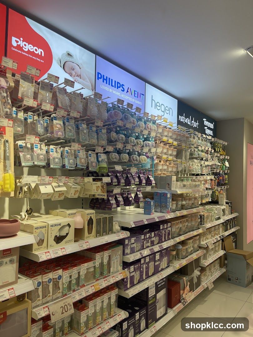 Baby Product Store Aisles