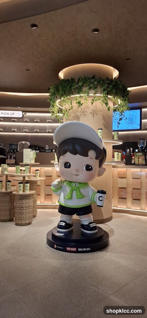 Store Interior with Character Display