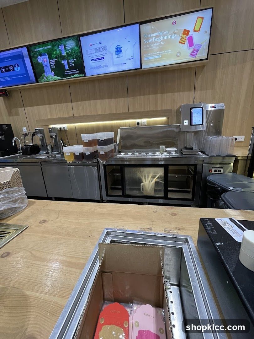 Tea Shop Counter