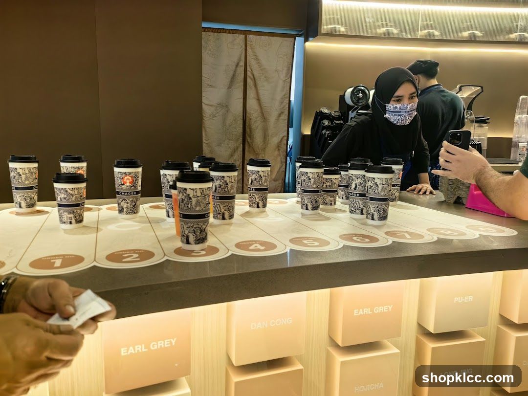 Tea Shop Counter