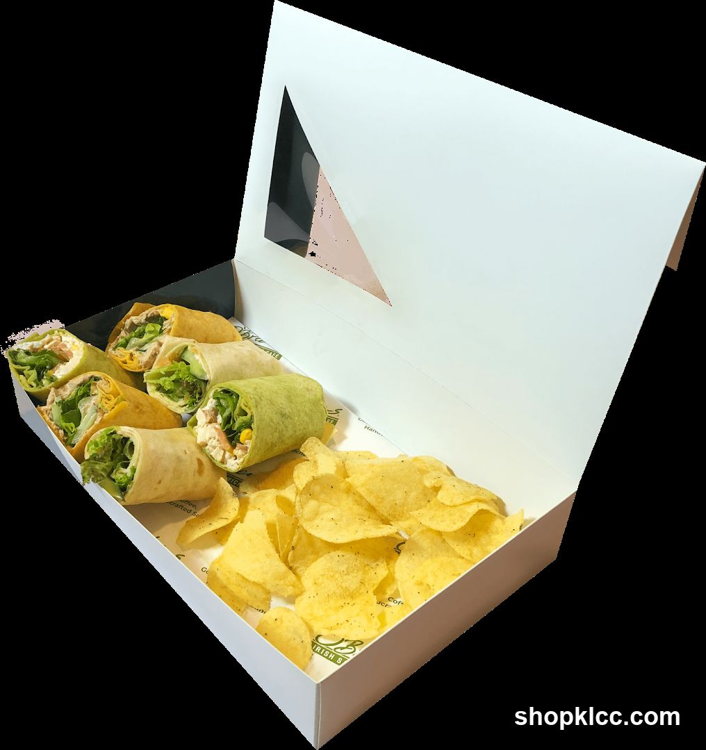 Wraps and Chips Platter