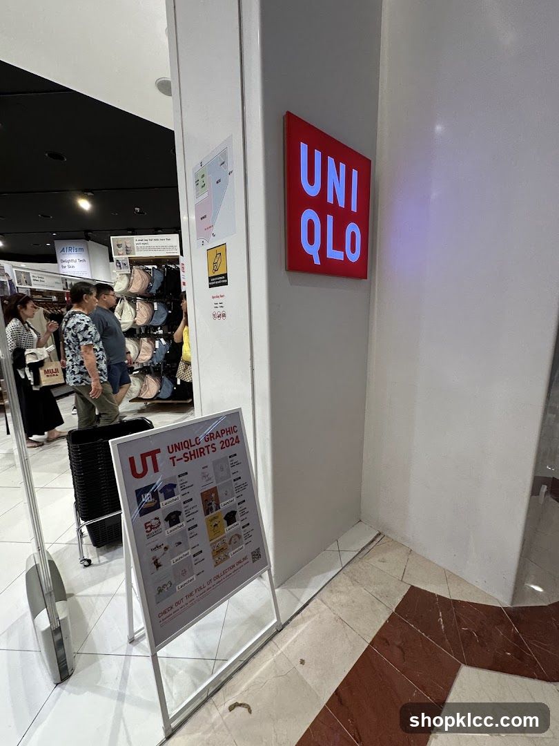 Uniqlo Store Entrance
