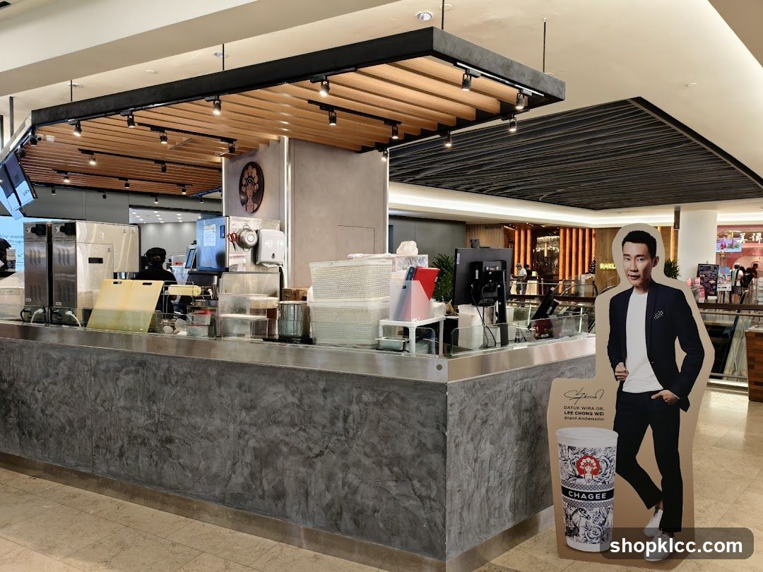 Chagee Store Counter