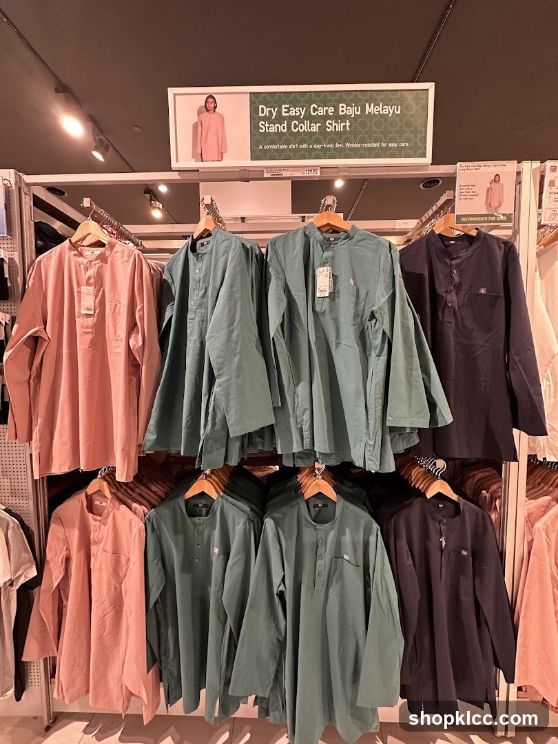 Baju Melayu Shirts Display