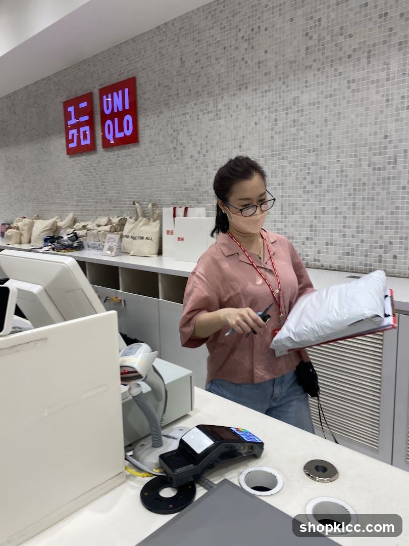 Uniqlo Store Employee