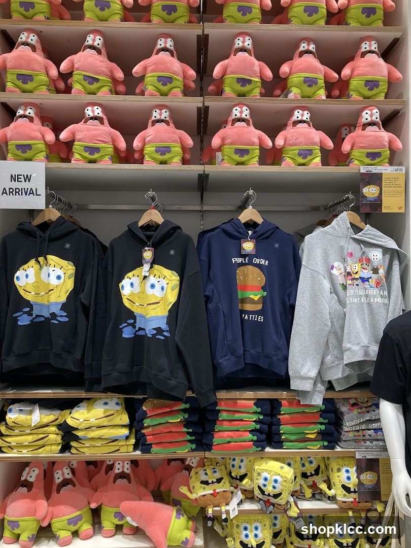 SpongeBob SquarePants Merchandise Display