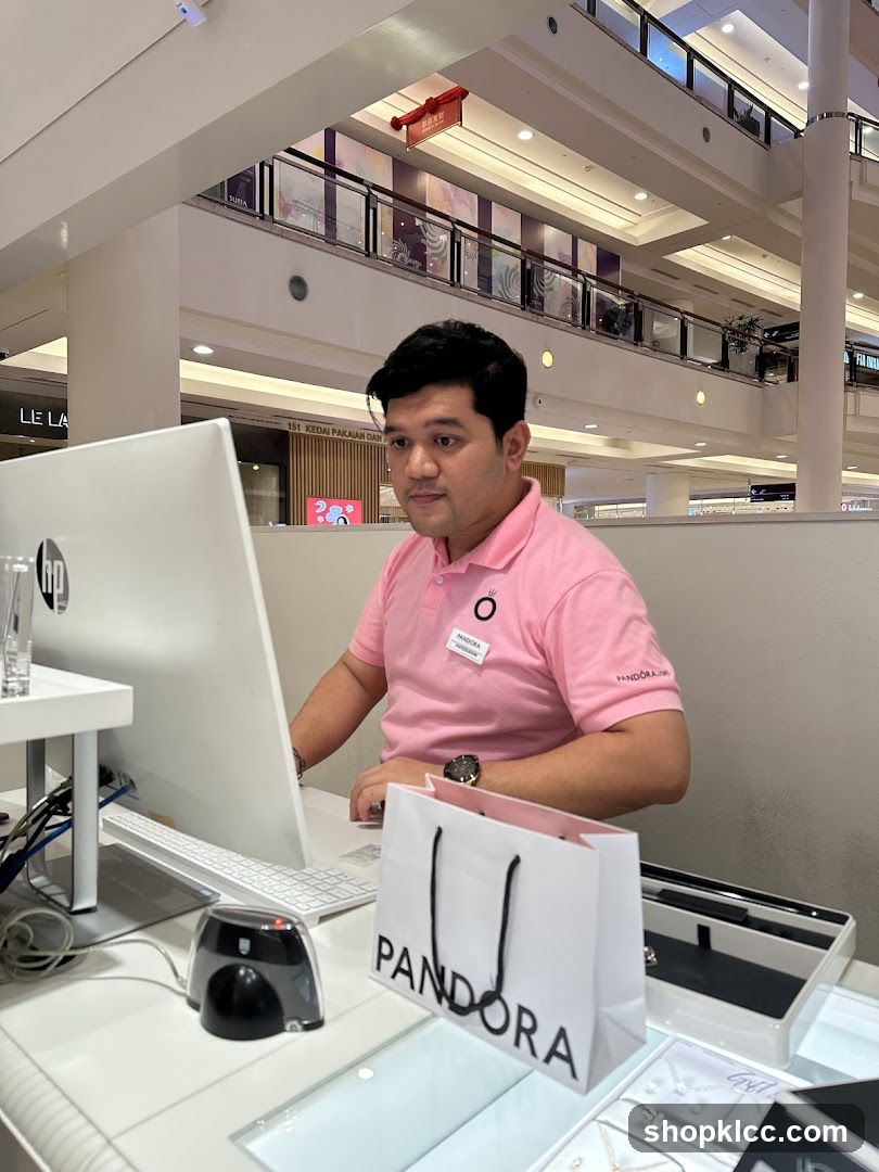 Sales Associate at Pandora Counter