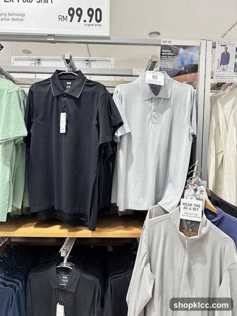 Polo Shirts Display