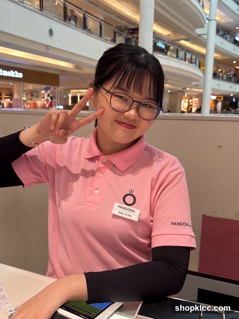 Pandora Employee Posing