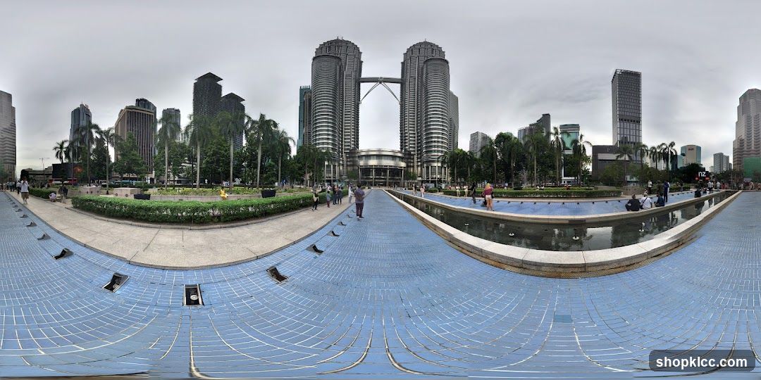 Petronas Towers and surrounding park