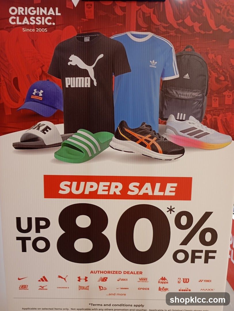 Original Classic Super Sale Flyer