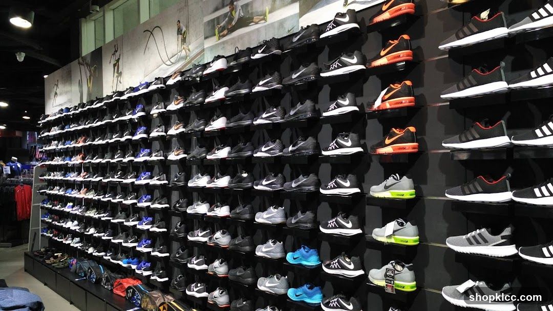 Nike Shoe Display Wall