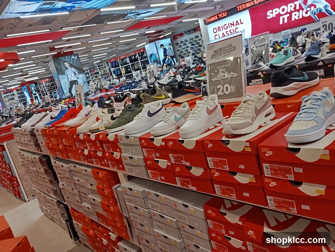 Shoe Store Interior Display