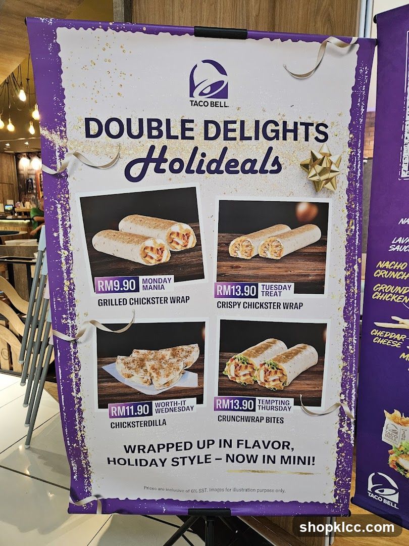 Taco Bell Double Delights Holideals