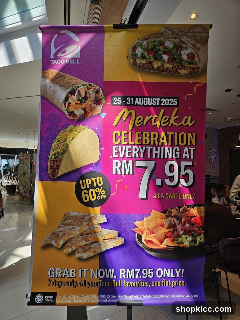 Taco Bell Merdeka Celebration Promotion