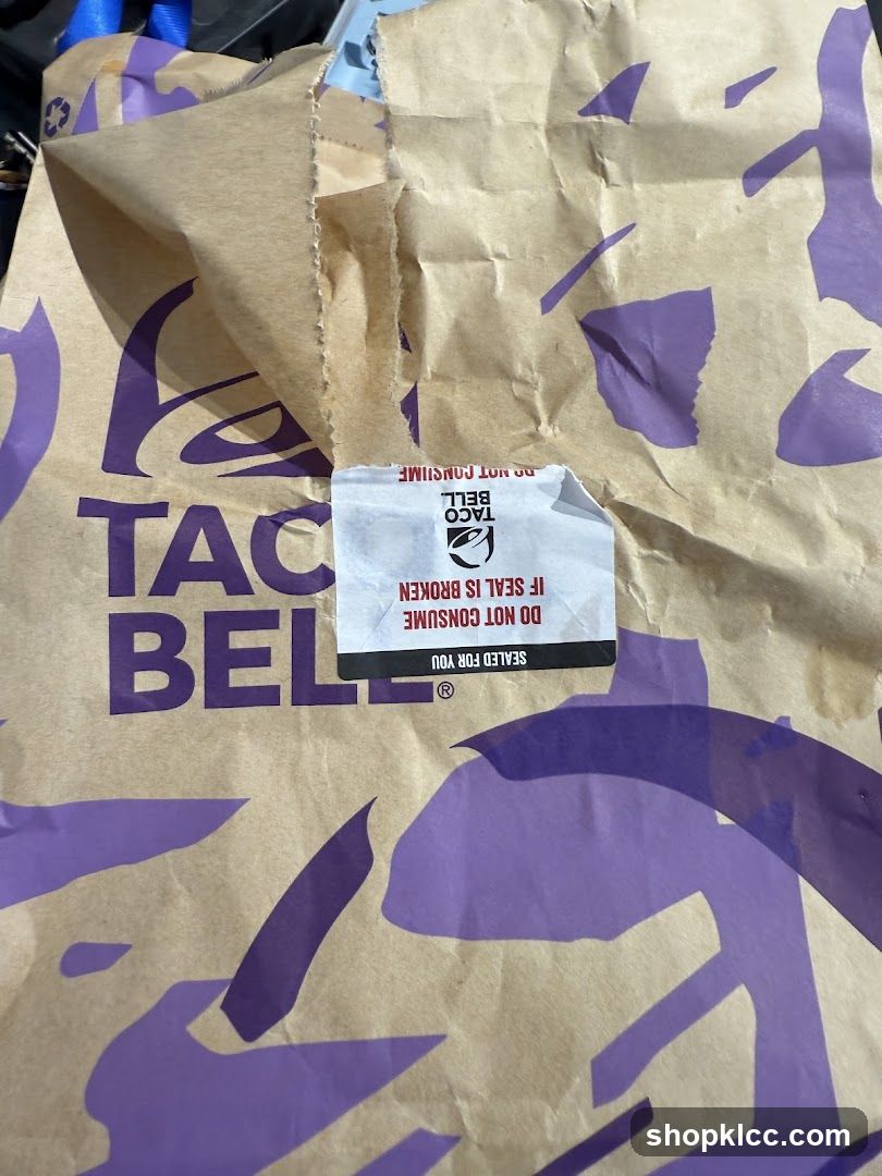 Taco Bell Bag
