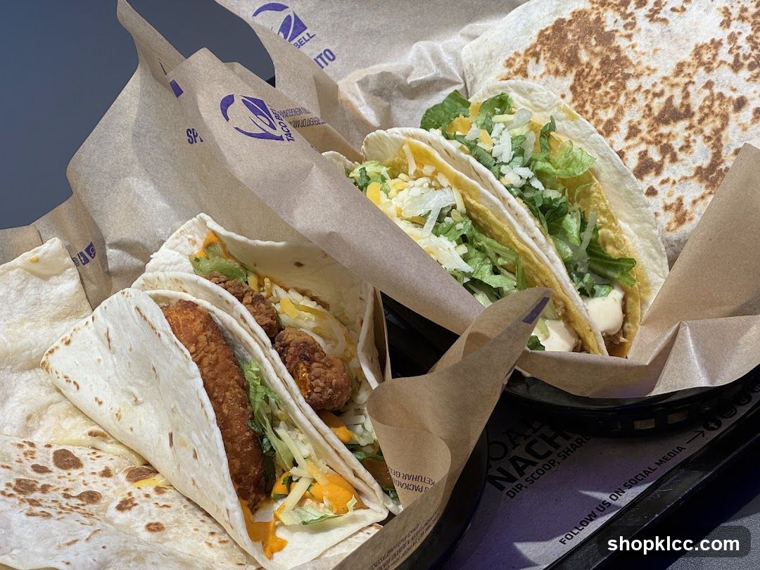 Tacos and Quesadilla