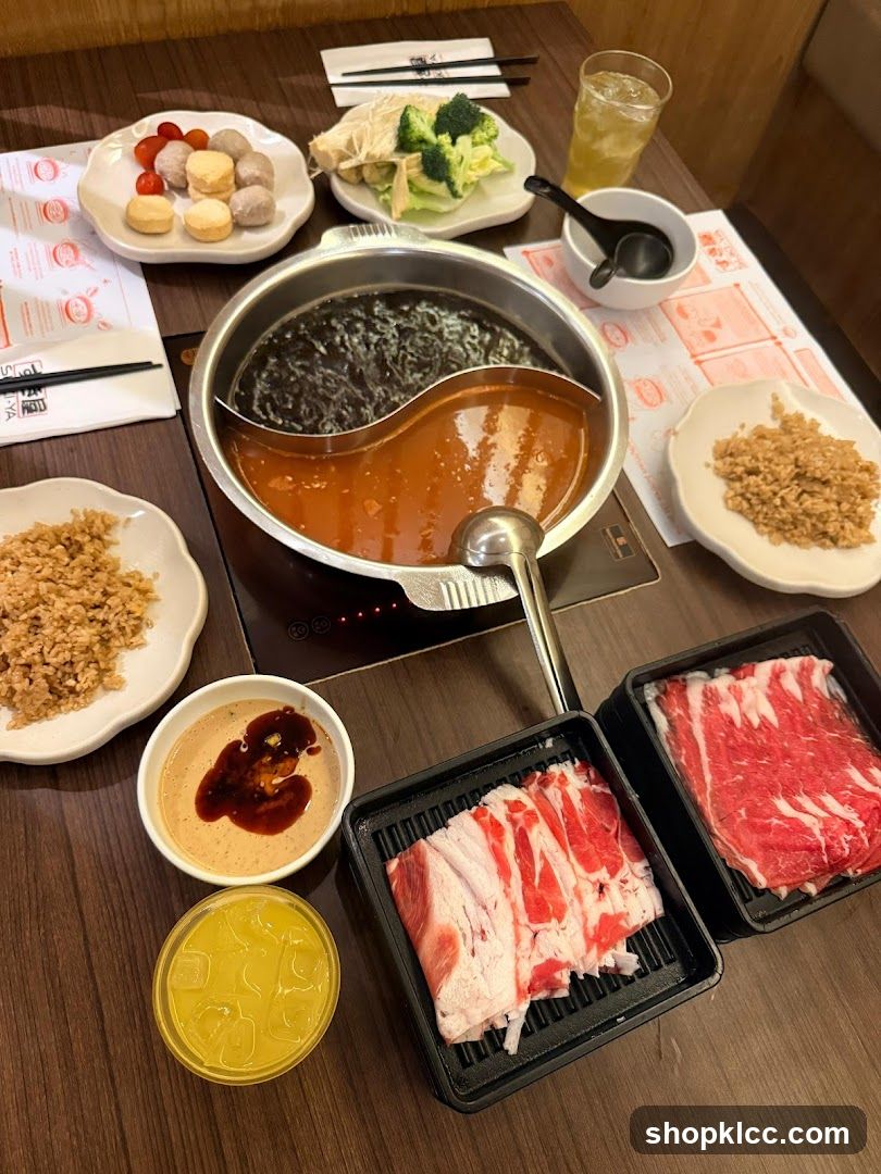 Hot Pot Meal Setup