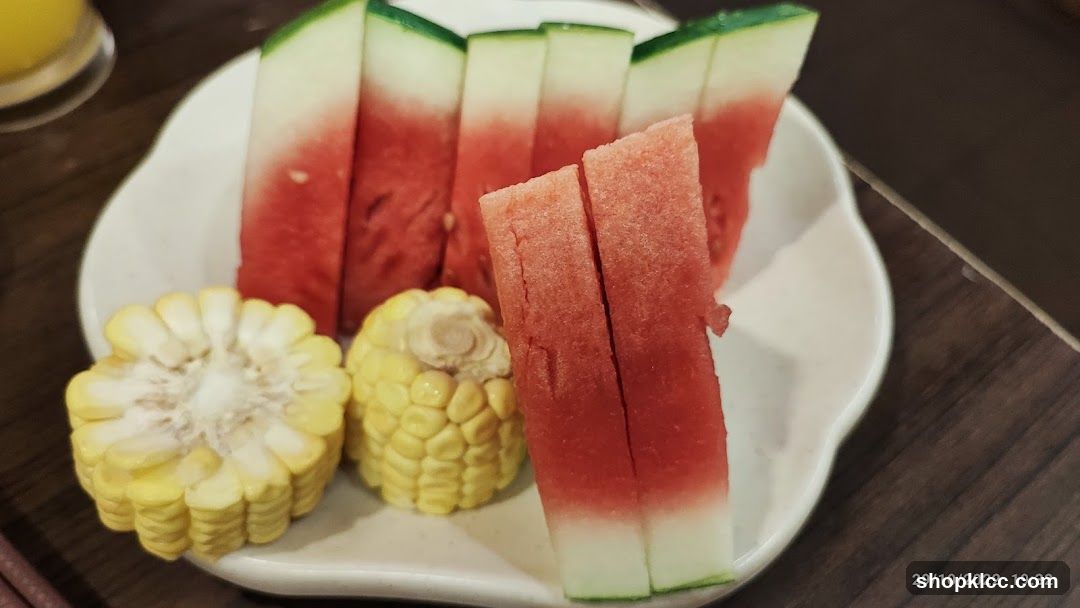 Fruit and Corn Platter