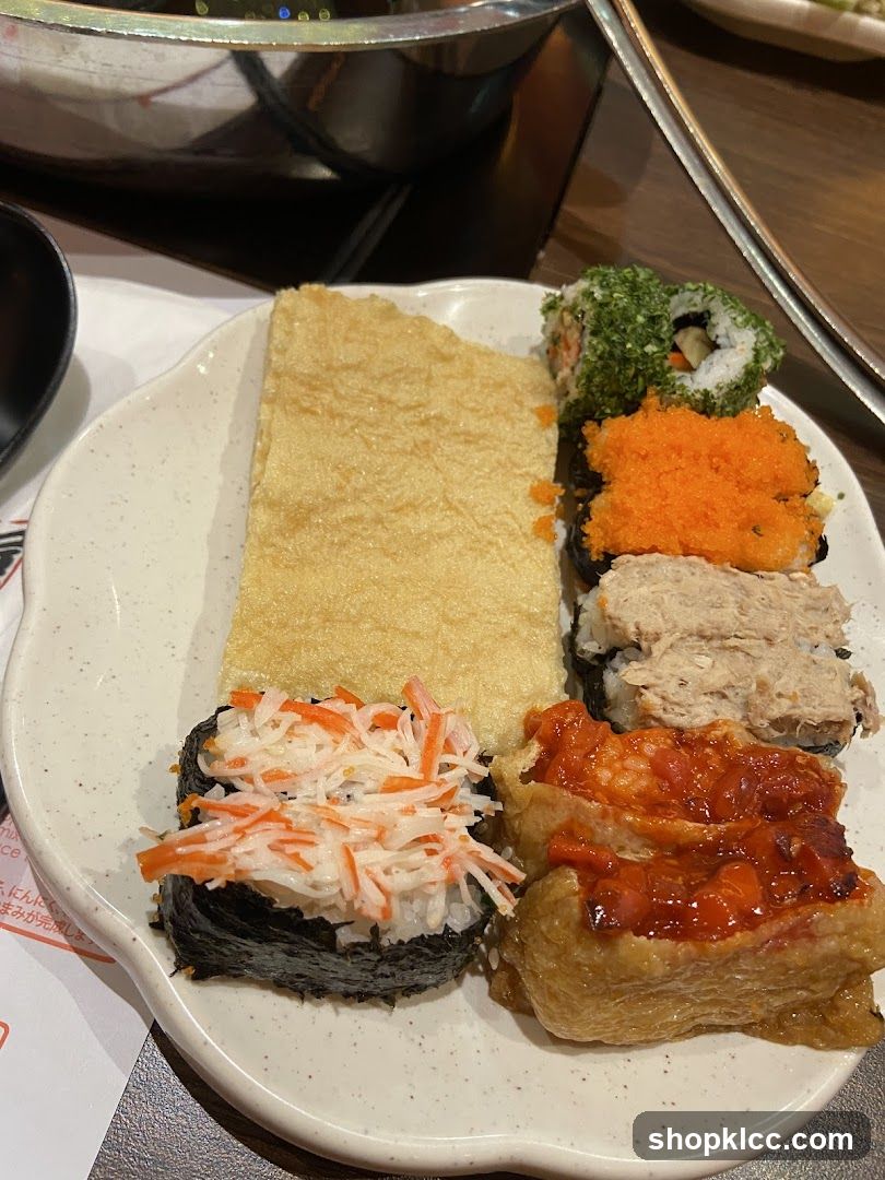 Sushi and Tempura Plate