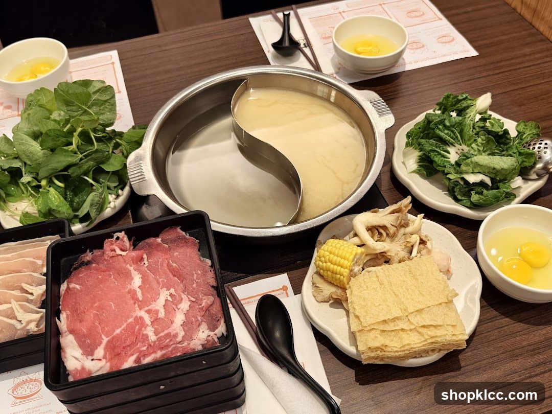 Hot Pot Meal Setup
