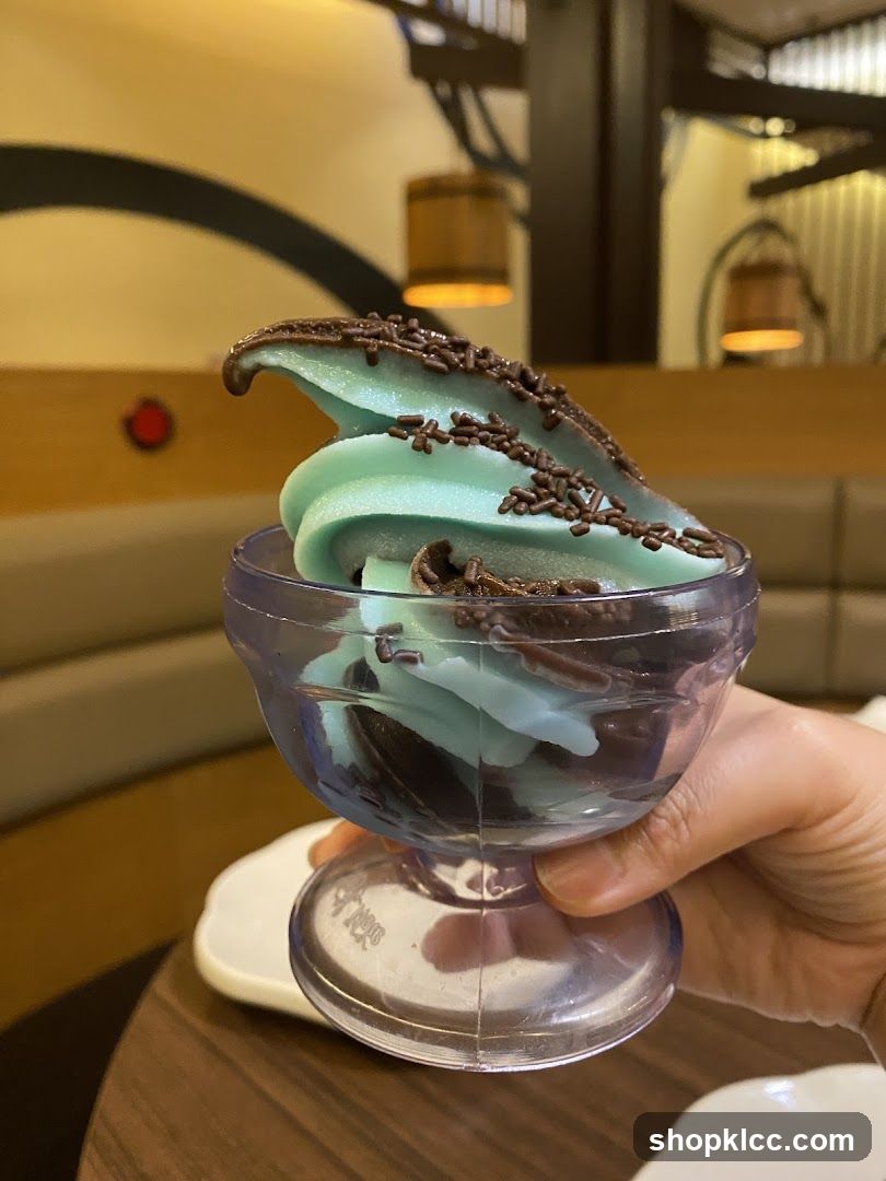 Mint Chocolate Ice Cream Dessert