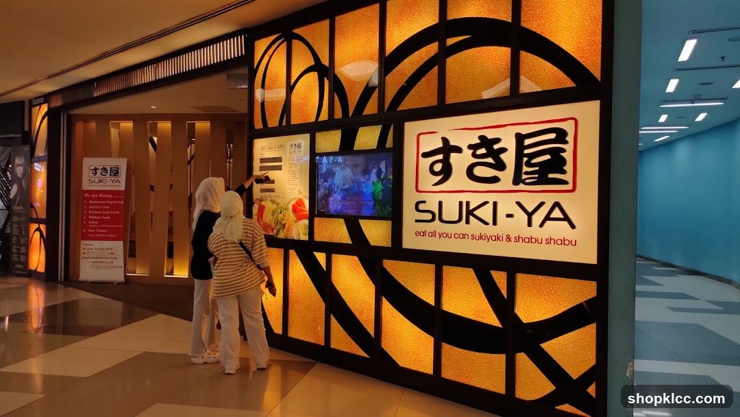 Suki-Ya Storefront Interior View
