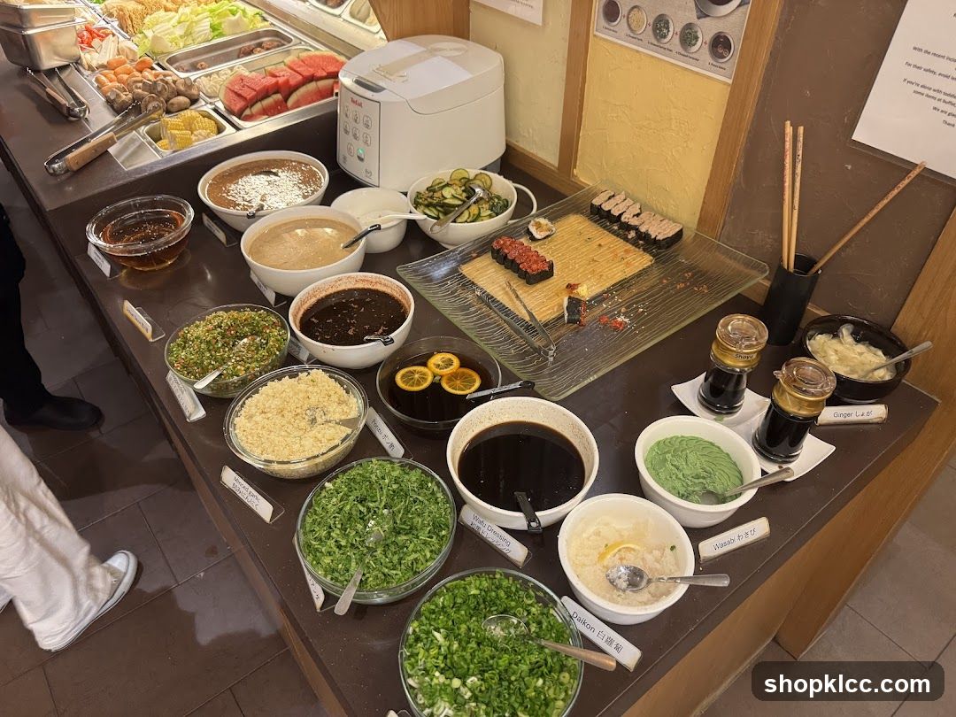 Sushi Buffet Table