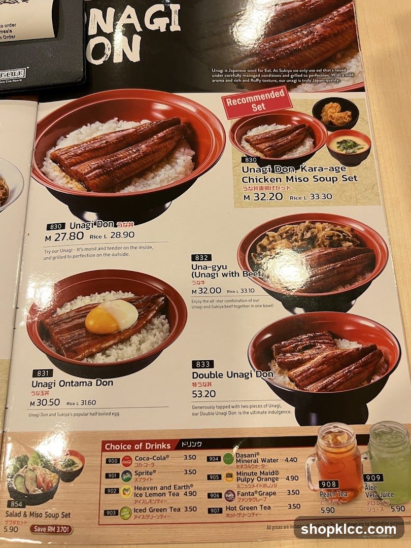 Nagi On Menu