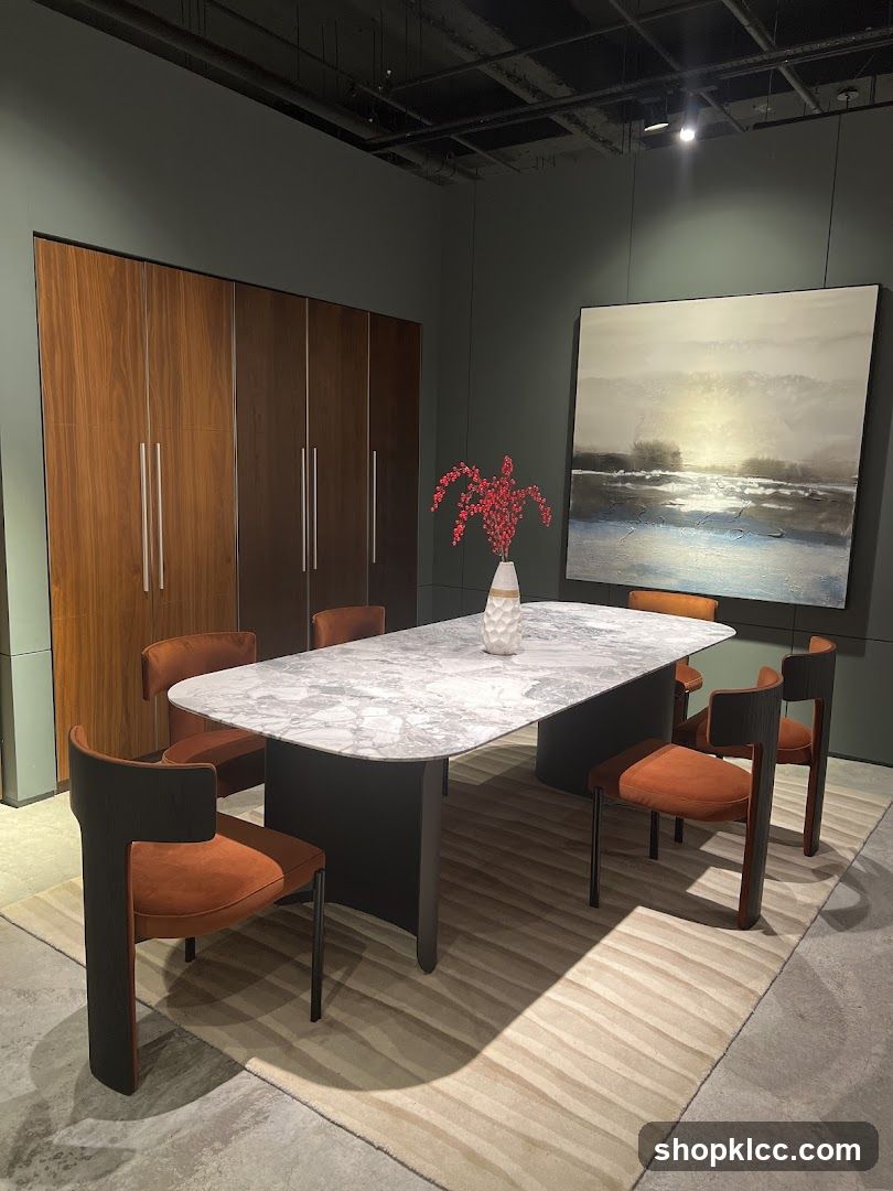 Modern Dining Room Display