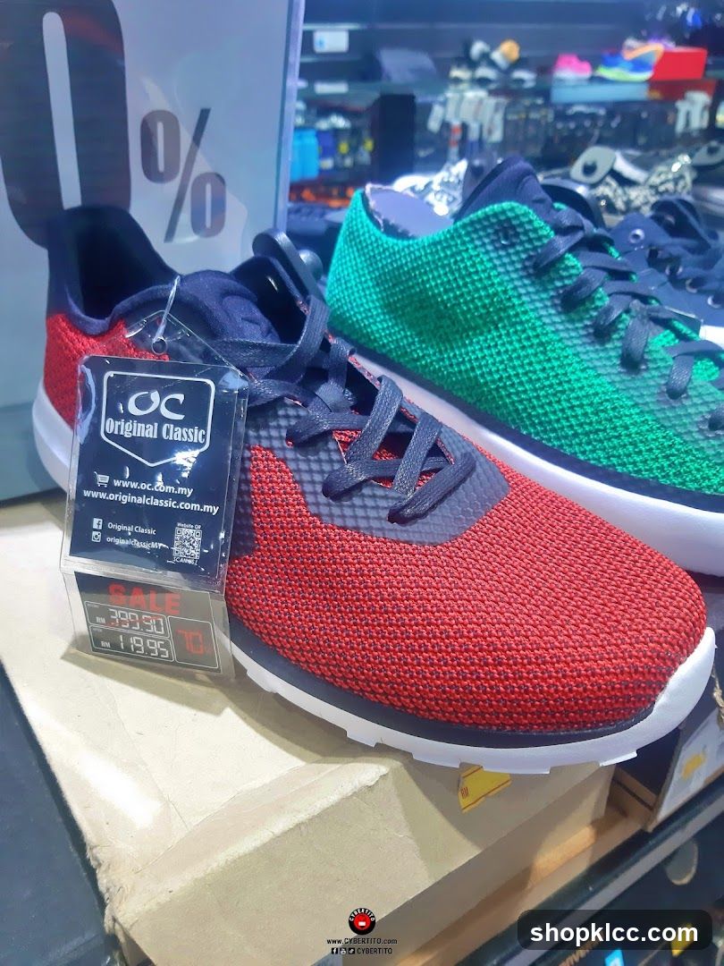 Original Classic Sneakers Display