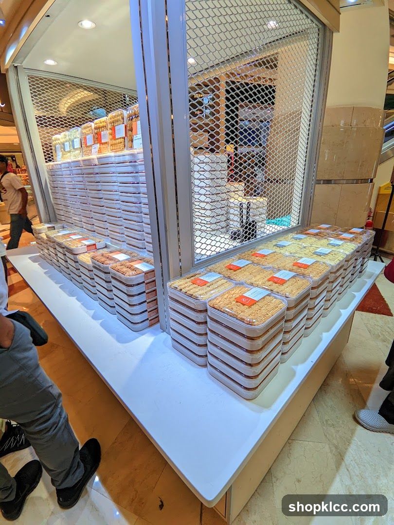 Stacked Boxes of Snacks