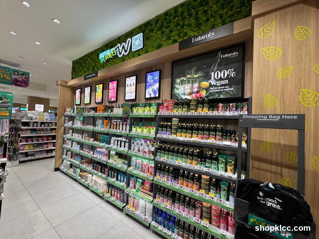 Natural Products Aisle