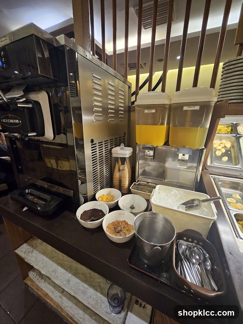 Coffee and Juice Station
