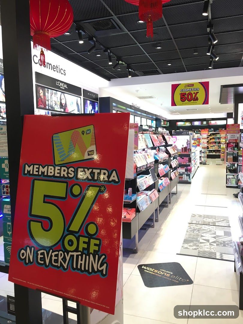 Watsons Store Promotion
