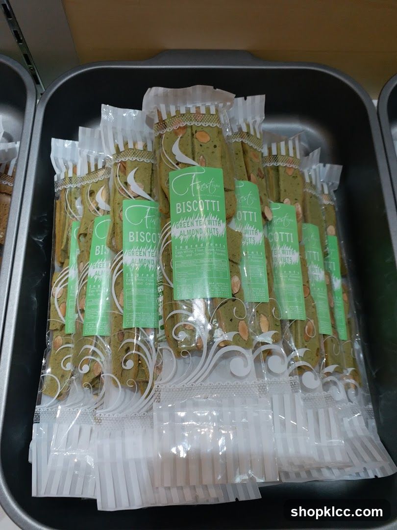Green Tea Biscotti