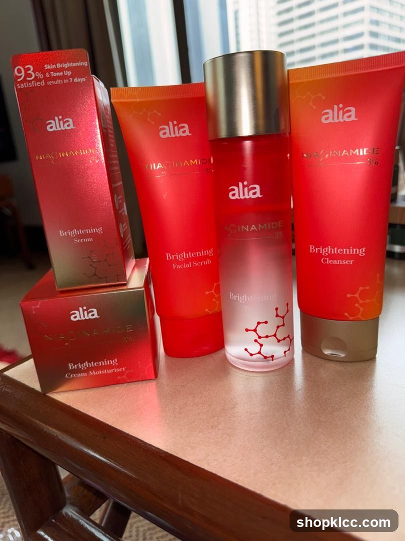Alia Skincare Products