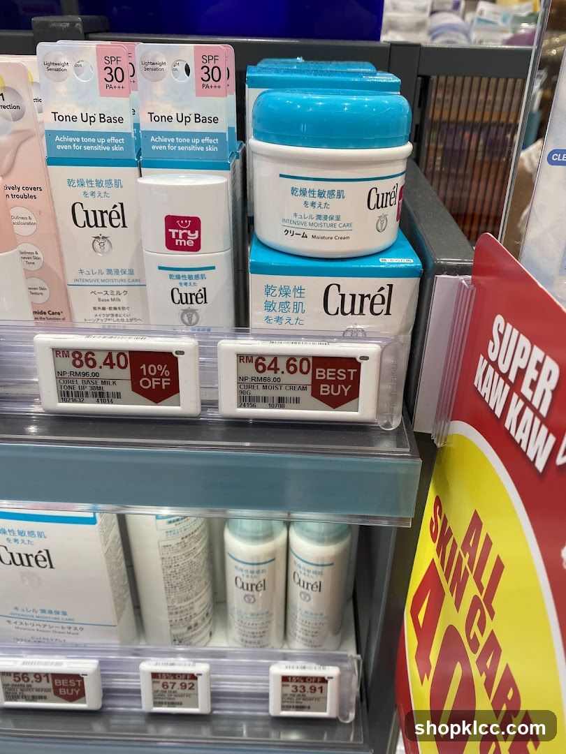 Curél Skincare Products