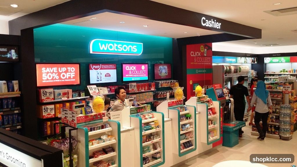 Watsons Store Interior