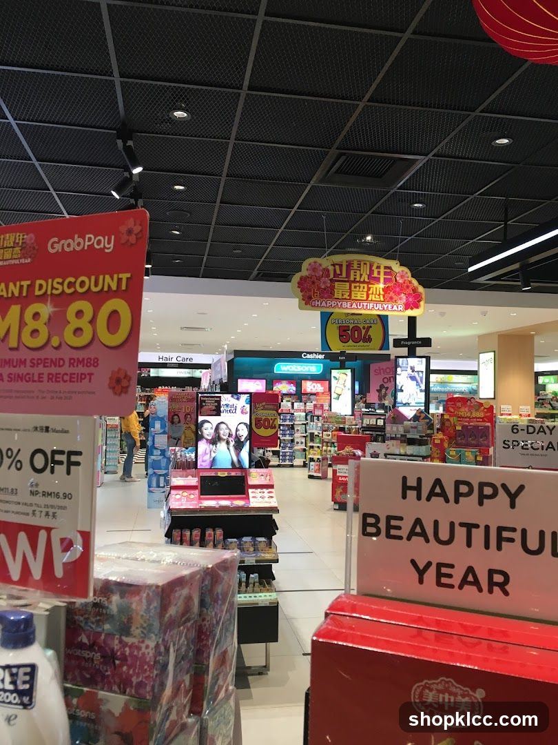 Retail Store Interior with Promotions