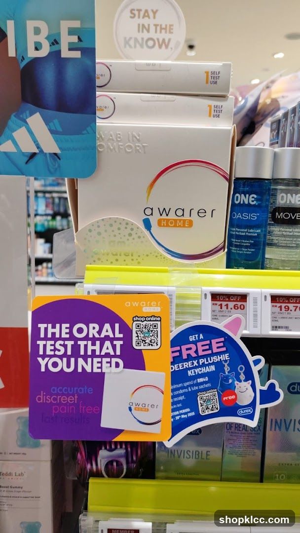 Product display with promotional signage