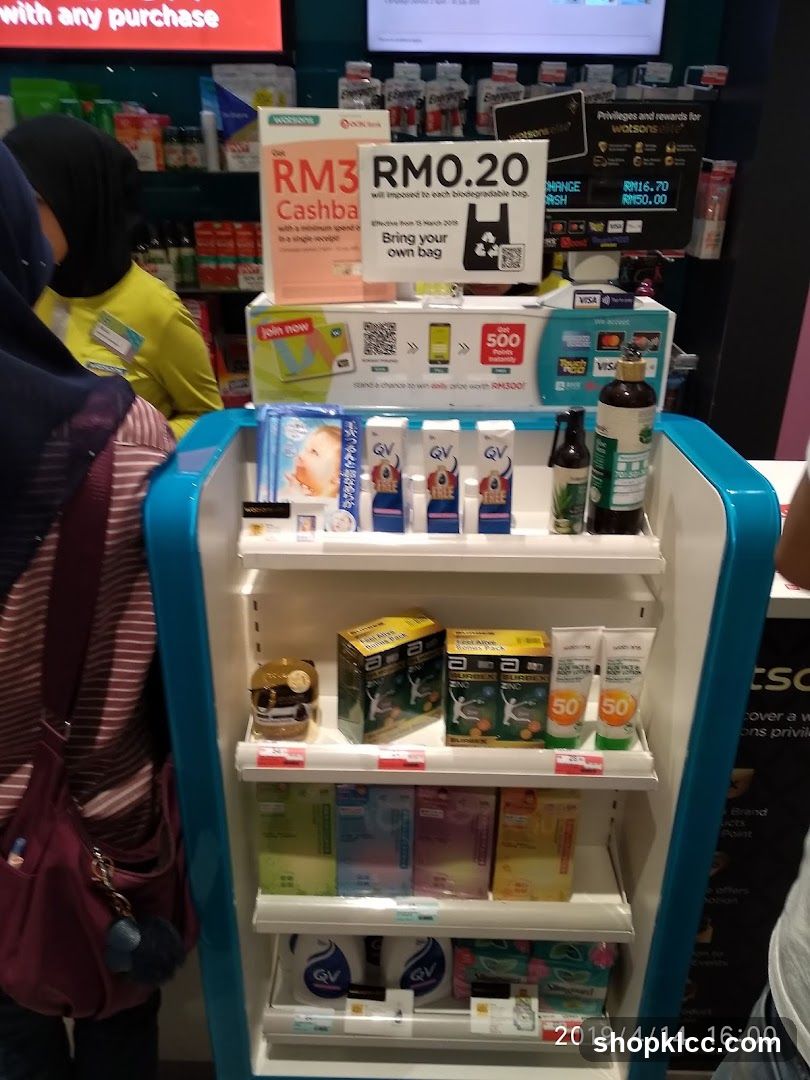Watsons Promotion Display