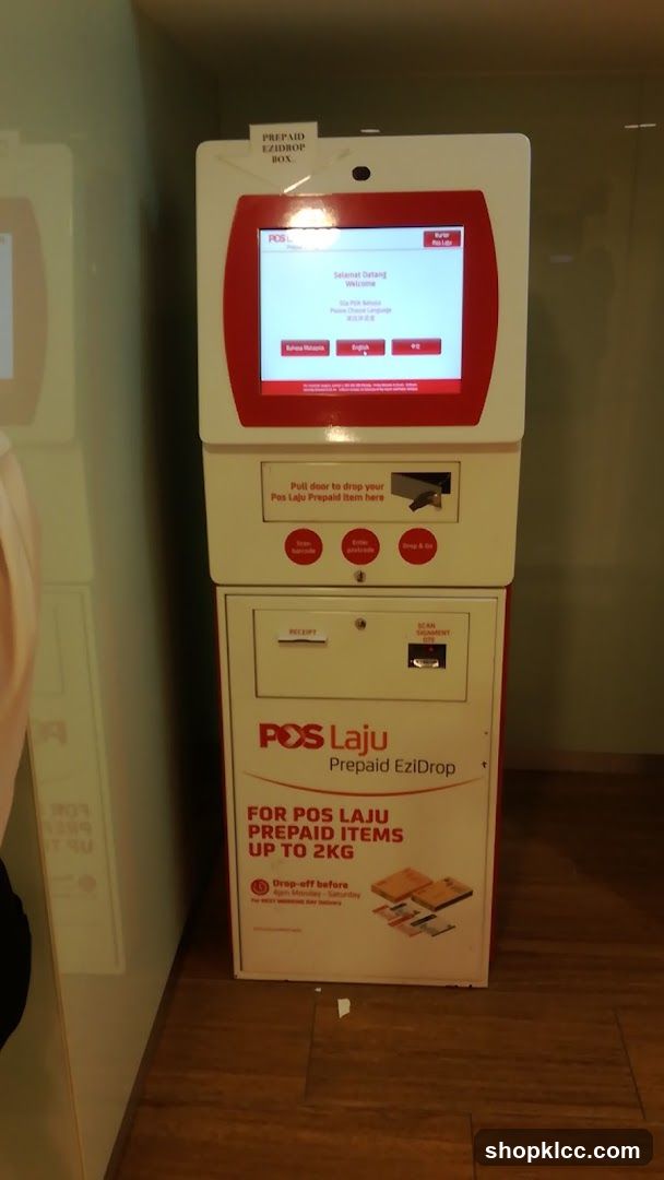 POS Laju Prepaid EziDrop Box